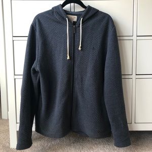 Original Penguin Quilted Hoodie - Navy (Medium)